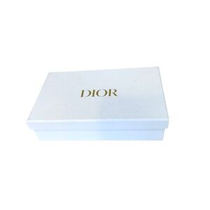 Dior White Box with Gold Logo